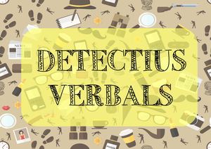 Detectius Verbals. Dossier El Verb