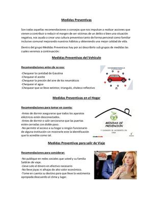 Medidas Preventivas De Seguridad Y Prevencion De Incendios