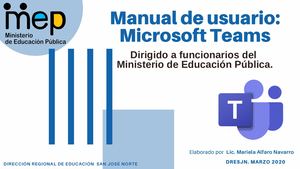 Manual Microsoft Teams Funcionarios