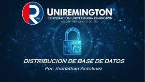 Distribución de bases de datos