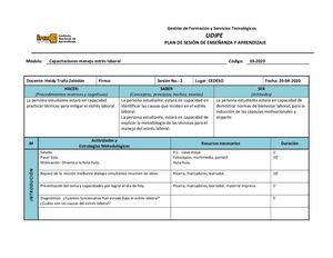 2 9. Formato Para El Plan De Sesión
