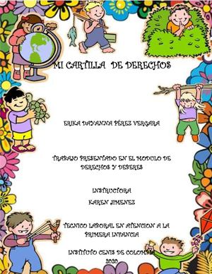 Cartilla Derechos Y Deberes