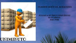 Clasificación De Almacenes (2)