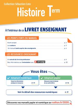 Livret Histoire Terminale (Cote)