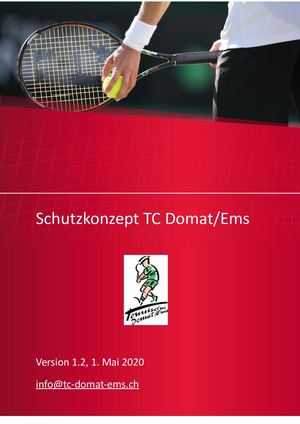 Schutzkonzept TC Domat Ems