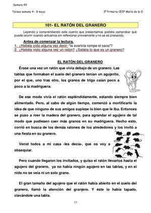 Tareas 4 - 8 Mayo