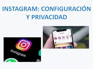 Instagram: configuración y privacidad