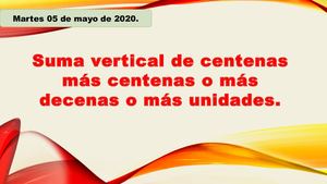 Suma Llevando A La Centena Màs Centena