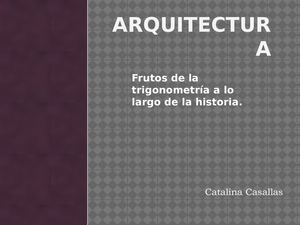 Arquitectura