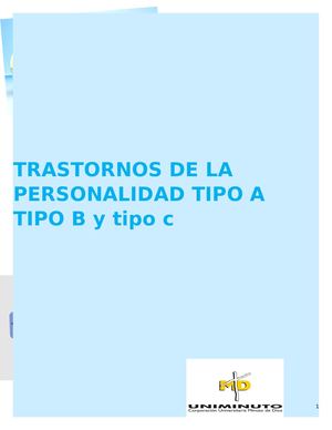 Cartilla Personalidad 1