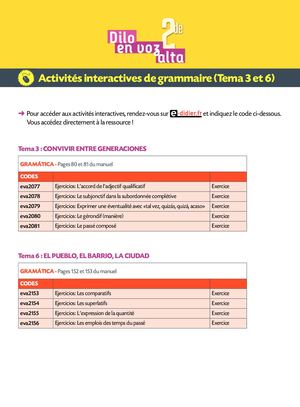 DVA Codes E-didier Grammaire