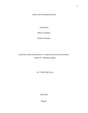 Glosario Contabilidad Gina Valentina Catalina
