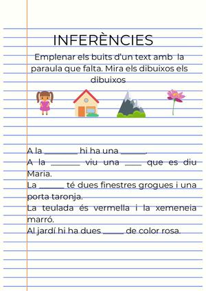 INFERÈNCIES I