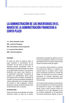 Dialnet La Administracion De Los Inventarios En El Marco De La Admin 6145627