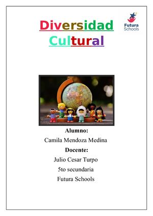 Diversidad Cultural Cuadernillo