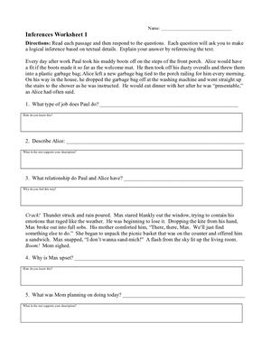 Calaméo - Inferences Worksheet 1 calam-o-inferences-worksheet-1