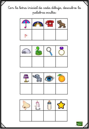 Lengua Palabras Ocultas