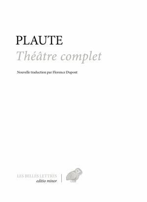 Extrait : Plaute - Théâtre complet