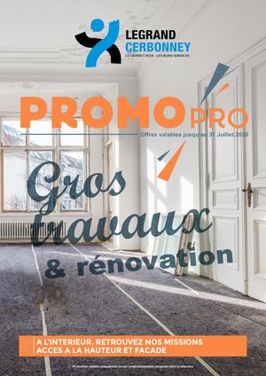 Legrand Cerbonney Promo Pro