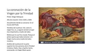 La Coronacion De La Virgen Por La Santisima Trinidad De Diego Velasquez
