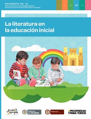 Documento N23 Literatura Educacion Inicial
