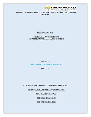 Revista Digital Entrevistas