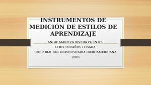 Estilo Y Aprendizaje Diapositivas (1)