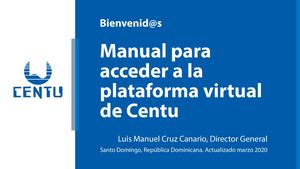 Instructivo Aula Virtual Centu
