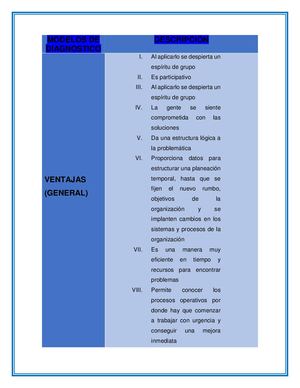Modelo De Diagnostico