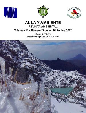 Revista Aula y Ambiente. Volumen 11 - Número 22