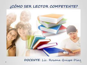 El Lector Competente