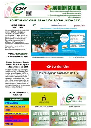 Boletin Accion Social Nacional Mayo.2020
