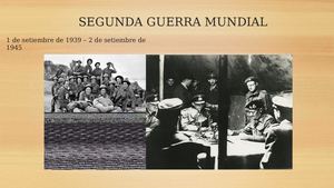 Segunda Guerra Mundial - Resumido en diapositivas