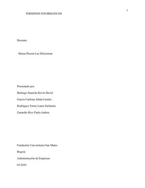 Glosario Informatica