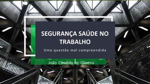 Estudo do artigo Segurança e Saúde no trabalho do João Cândido de Oliveira