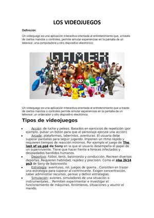 Los Videojuegos