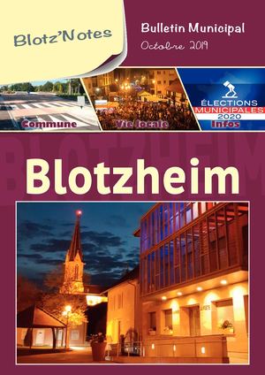 BlotzNotes Octobre 2019