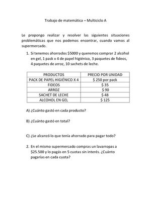Trabajo de Matemática 1