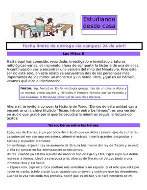 Mitos Ii Estudiando Desde Casa