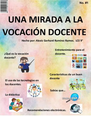 Revista Vocación Docente