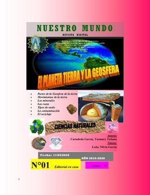Revista sobre el planeta tierra