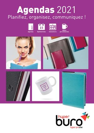 Découvrez Notre sélection d' Agendas 2021