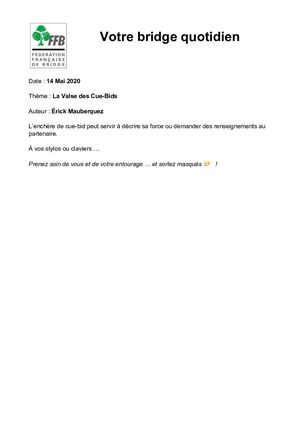 89. Exercices Érick Mauberquez 14 05 2020