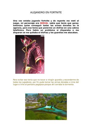 Cuento fortnite