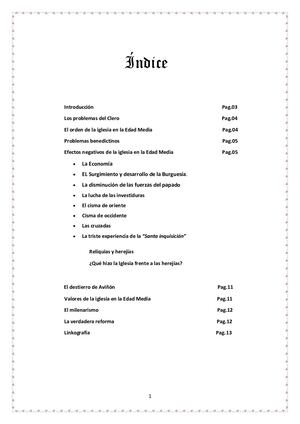 La Iglesia en la Edad Media