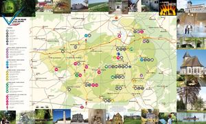 Carte Touristique Val De Meuse Voie Sacree