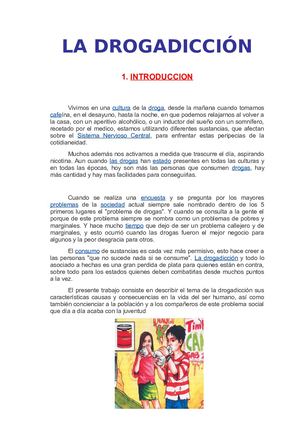 La Drogadicción