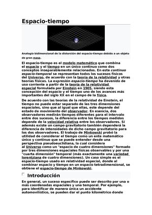 Espacio Tiempo