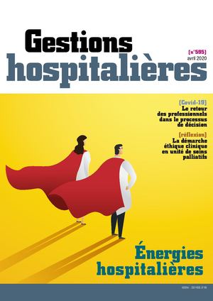 Calameo Gestions Hospitalieres N 595 Avril 2020