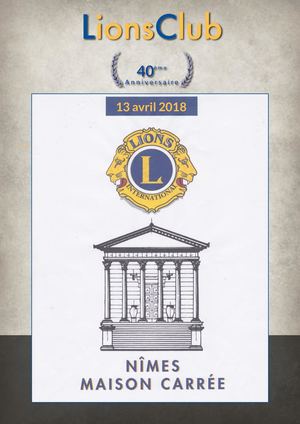 Livret 40e Anniversaire Lions Club